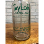 Vintage Taylor's Seltzer Water 7Up Bottling Co. Glass Bottle St. Louis MO