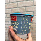 Vintage Sealtest Whipped-Creamed Cottage Cheese Wax Container Pineapple