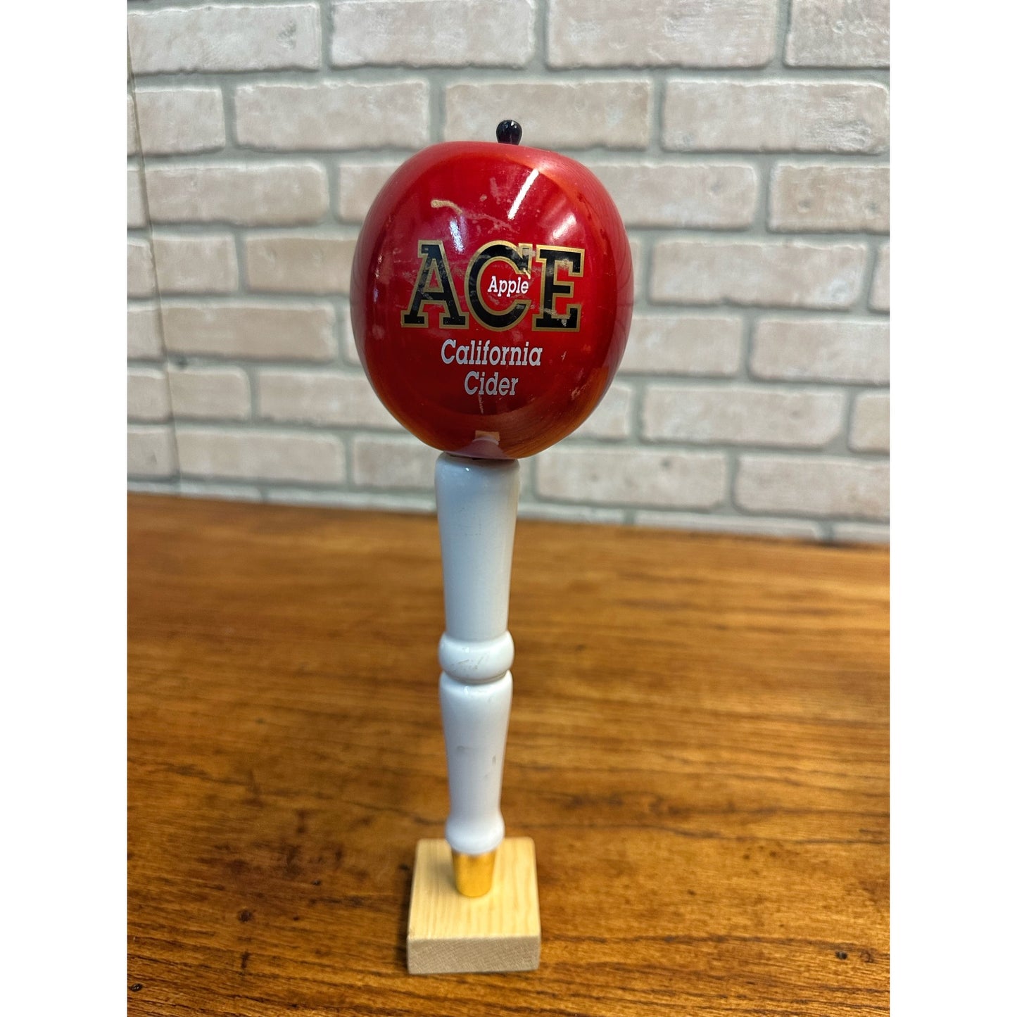 Ace California Apple Cider Draft IPA Craft Beer 12" Tap Handle Bar Pub Tavern