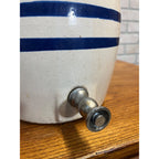 Antique Vintage Robinson Ransbottom Stoneware Water Cooler 2 Gallon