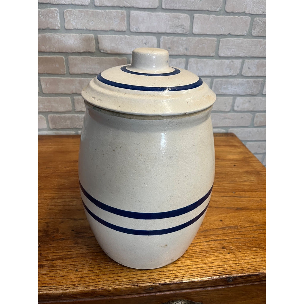 Antique Vintage Robinson Ransbottom Stoneware Water Cooler 2 Gallon