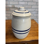 Antique Vintage Robinson Ransbottom Stoneware Water Cooler 2 Gallon
