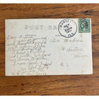 Vintage Maquoketa, Iowa RPPC Real Photo Postcard "BURTS CAVE" 1911 IA