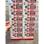 Vintage Vascoloy Ramet Fraction Decimal Advertising Tin Sign Waukegan IL