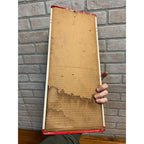 Vintage Vascoloy Ramet Fraction Decimal Advertising Tin Sign Waukegan IL