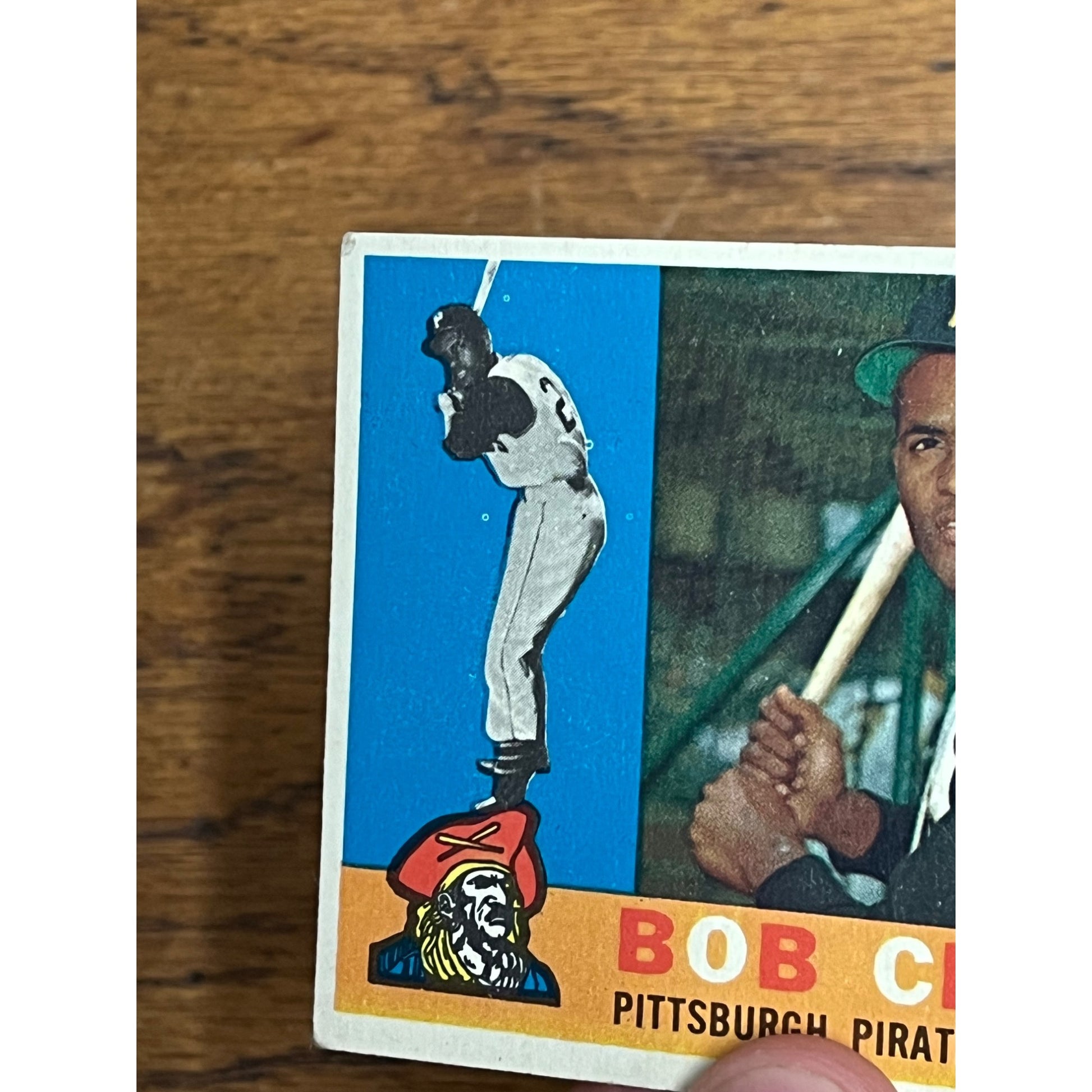 1960 Topps Baseball Roberto Celmente Pittsburgh Pirates #326 - VG