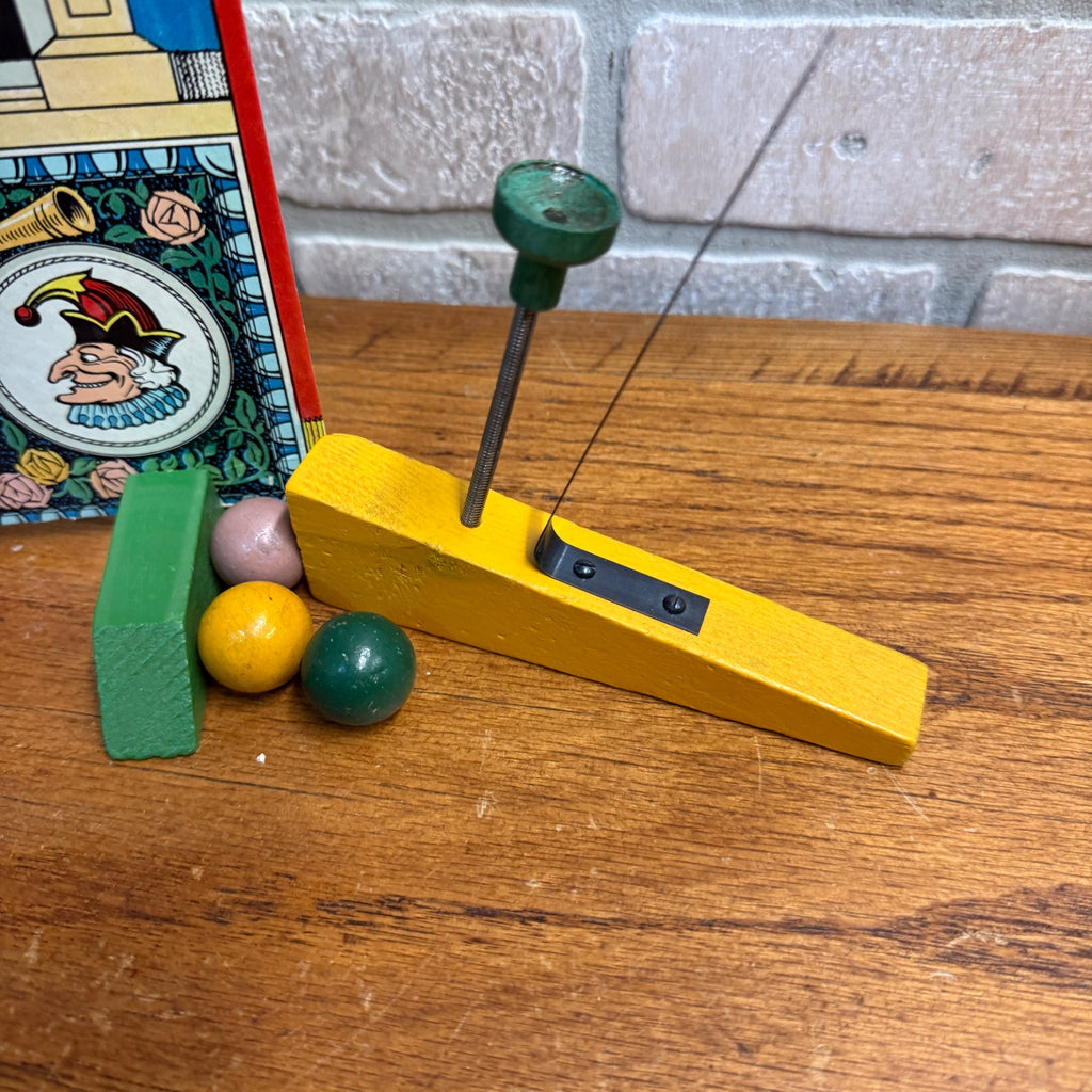 RARE Vintage 1930 Punch and Judy Parker Brothers Board Shooting Target Game