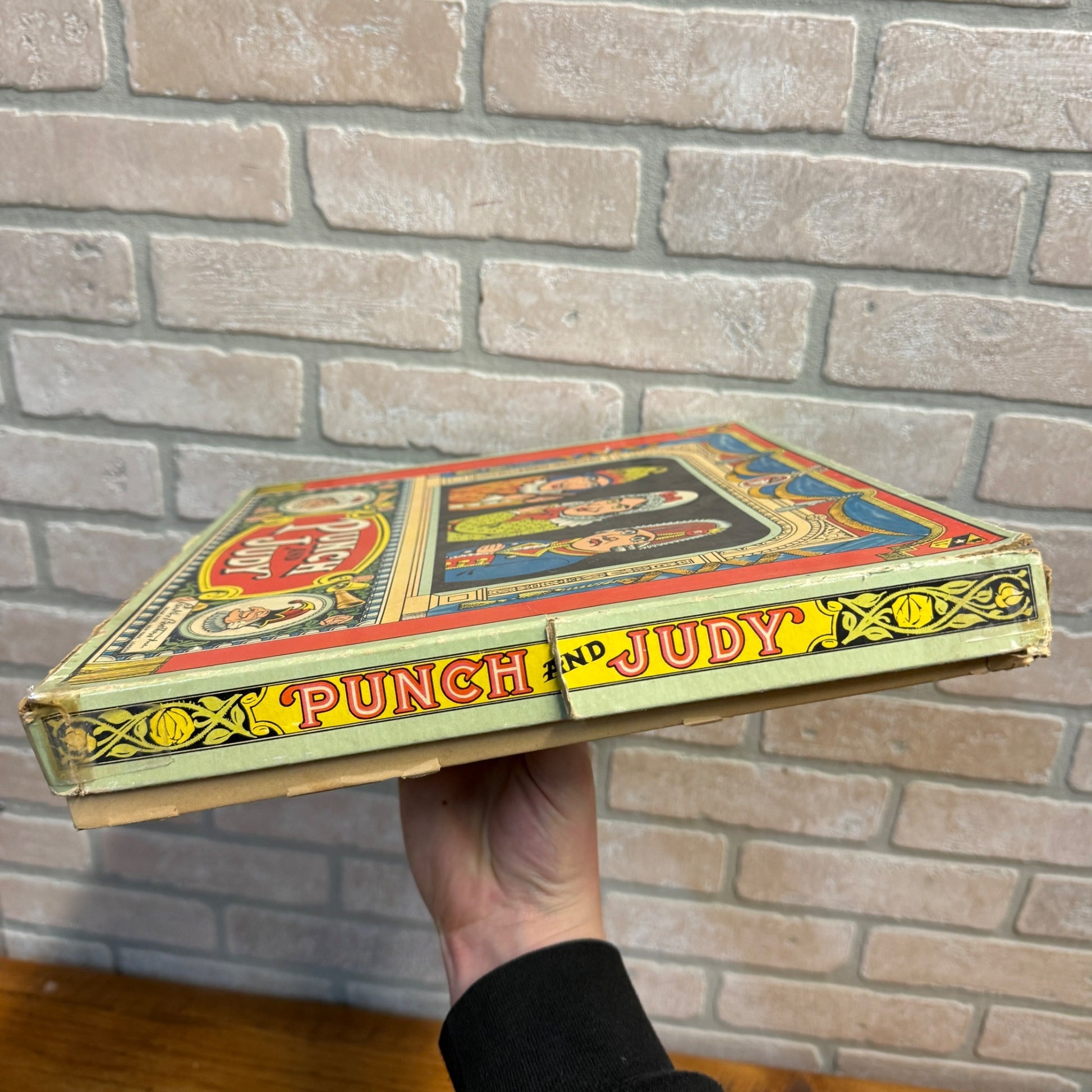 RARE Vintage 1930 Punch and Judy Parker Brothers Board Shooting Target Game