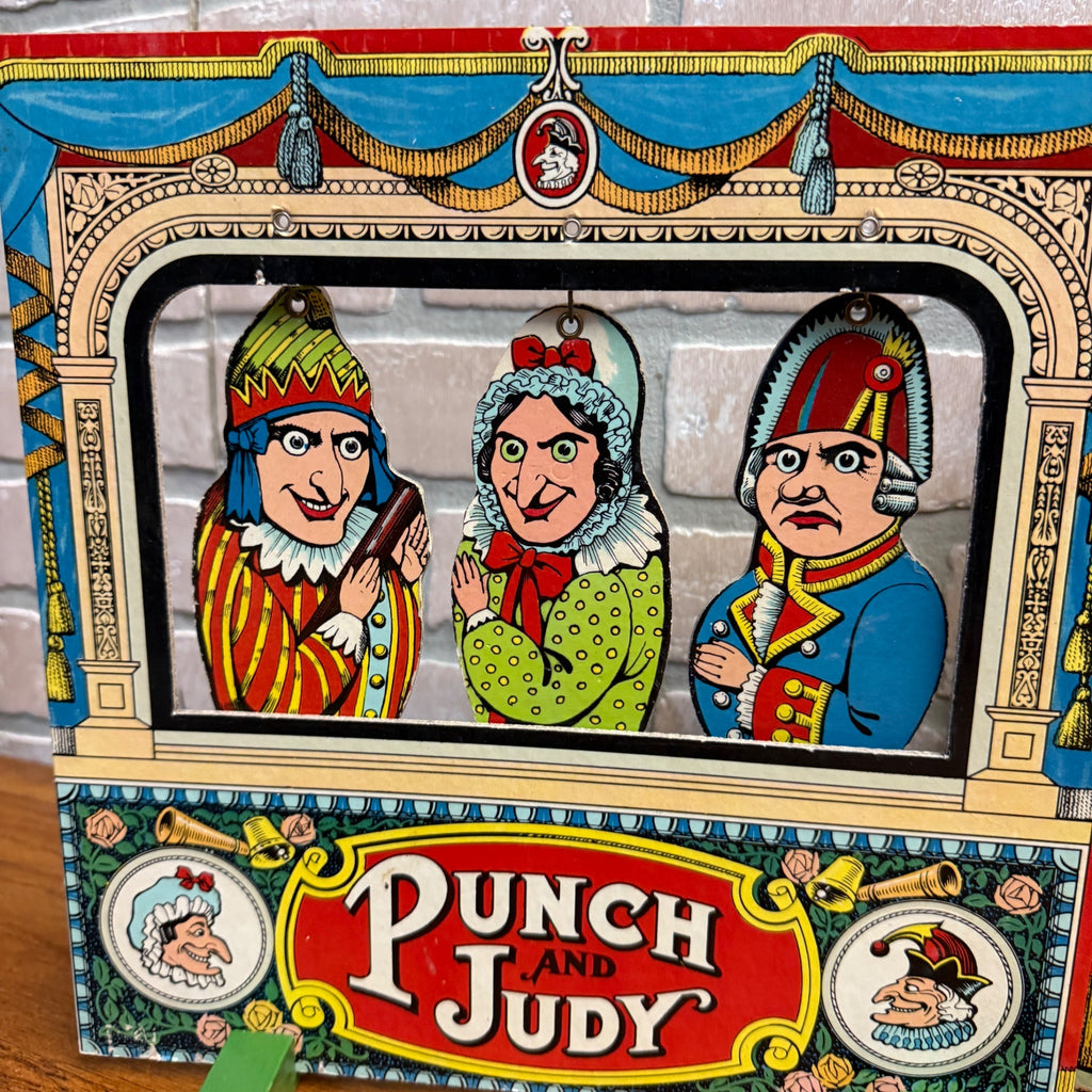 RARE Vintage 1930 Punch and Judy Parker Brothers Board Shooting Target Game