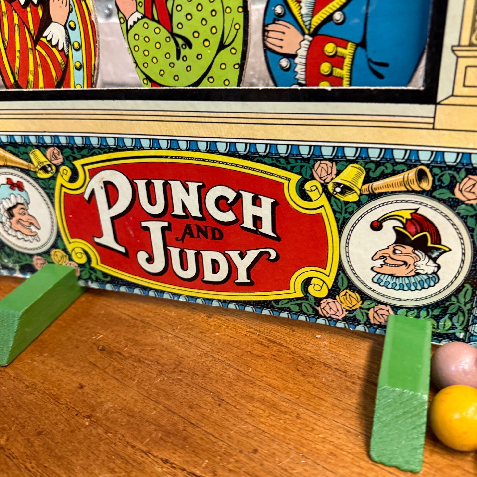RARE Vintage 1930 Punch and Judy Parker Brothers Board Shooting Target Game