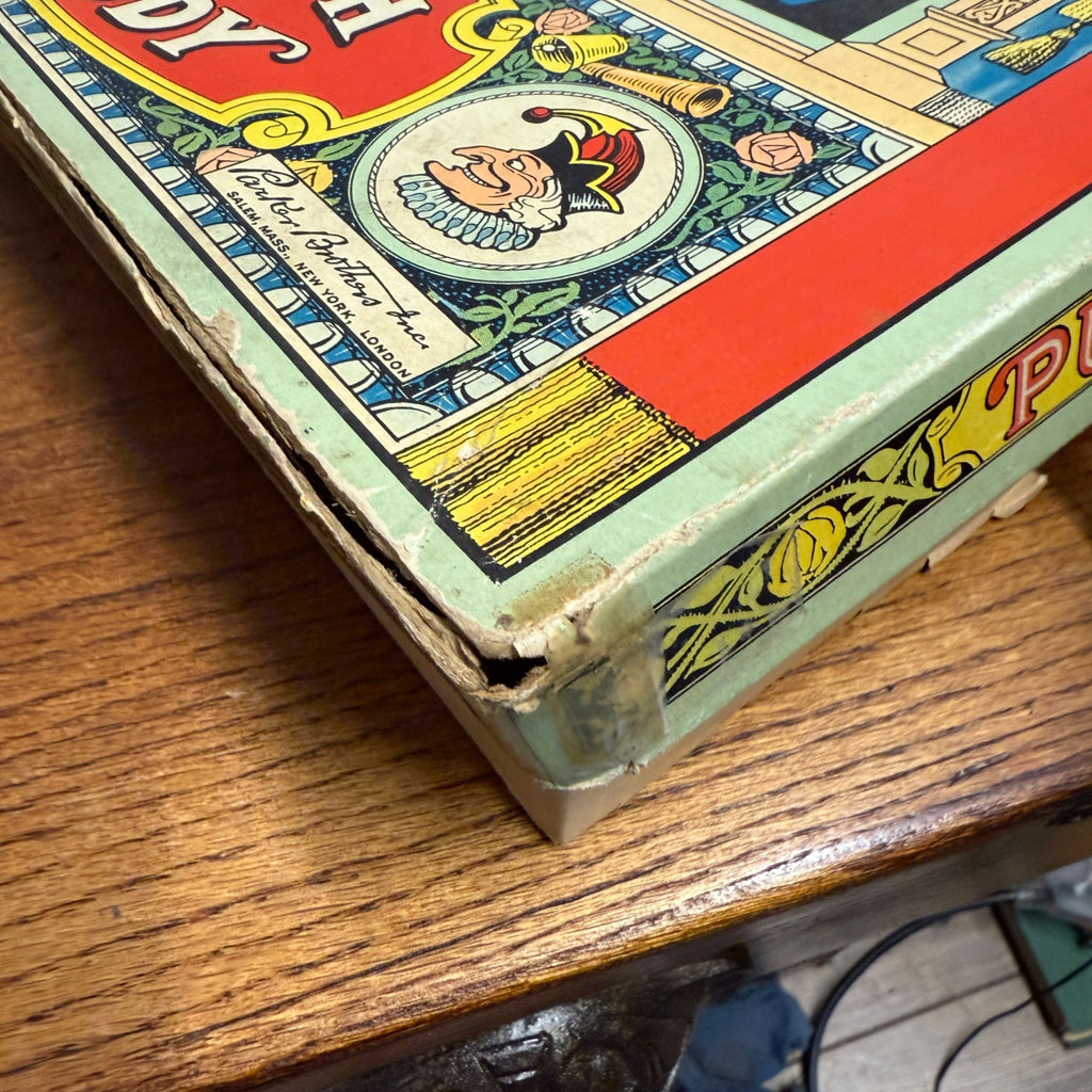 RARE Vintage 1930 Punch and Judy Parker Brothers Board Shooting Target Game