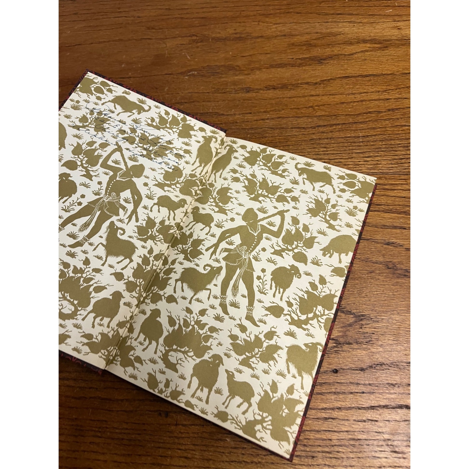 Rubaiyat of Omar Khayyam 1947 Hardcover Book with Bookbox