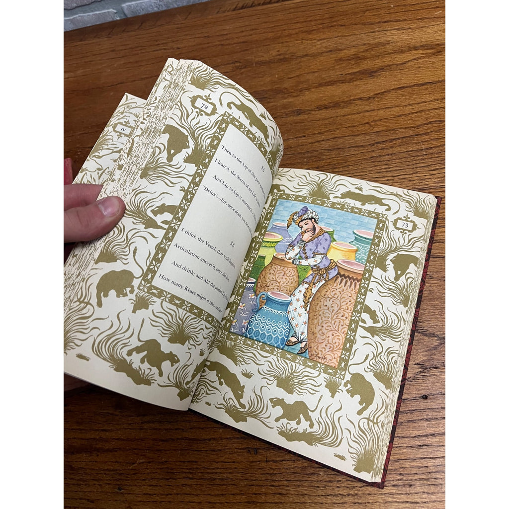 Rubaiyat of Omar Khayyam 1947 Hardcover Book with Bookbox