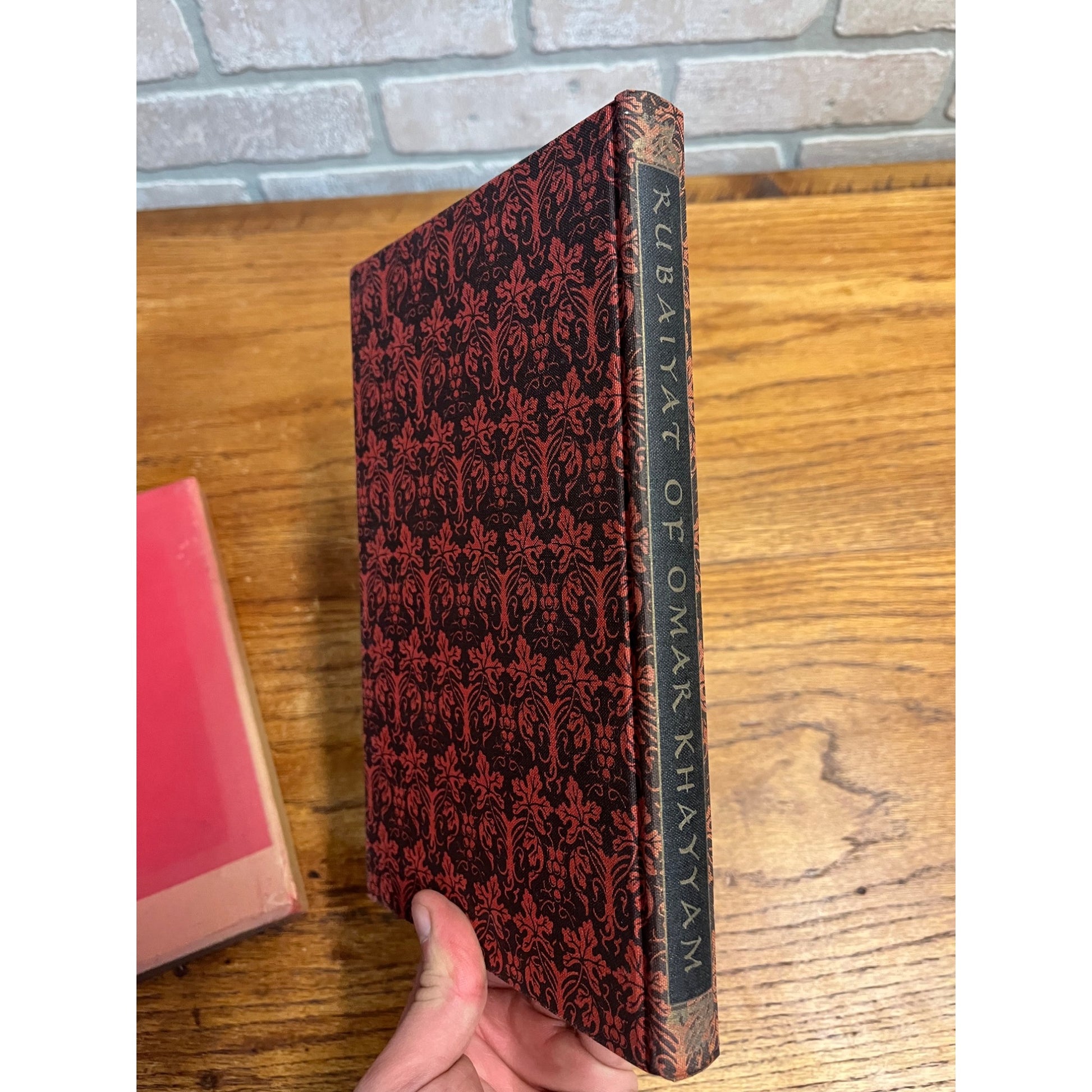 Rubaiyat of Omar Khayyam 1947 Hardcover Book with Bookbox