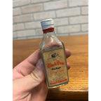 RARE Vintage Ginebra Oso Negro Dry Gin EMPTY Glass Liquor Bottle