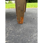 Antique Primitive 19th c. Bread Dough Trough Bin Table Farmhouse