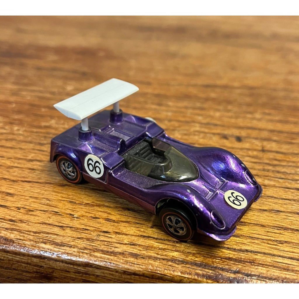Vintage Hot Wheels Redline 1968 Purple Chaparral 2G -- NEAR MINT
