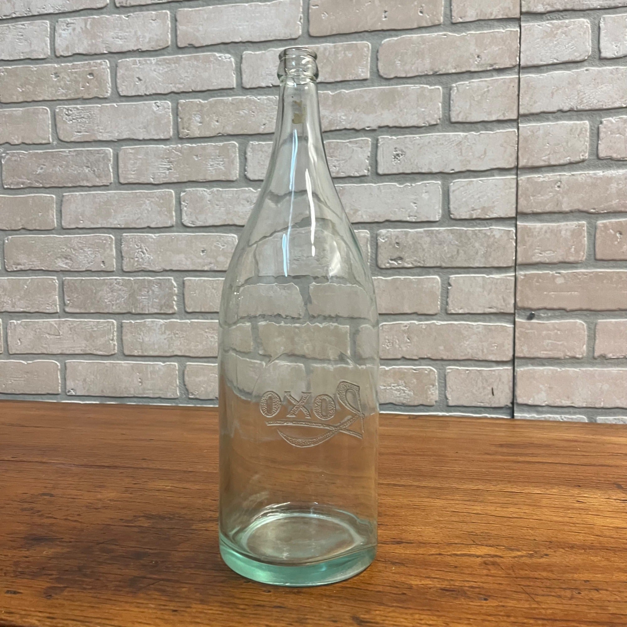 Vintage Roxo Waukesha Wisconsin Mineral Water Soda Half Gallon Bottle WI
