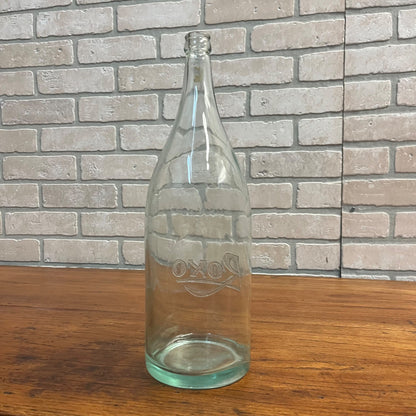 Vintage Roxo Waukesha Wisconsin Mineral Water Soda Half Gallon Bottle WI