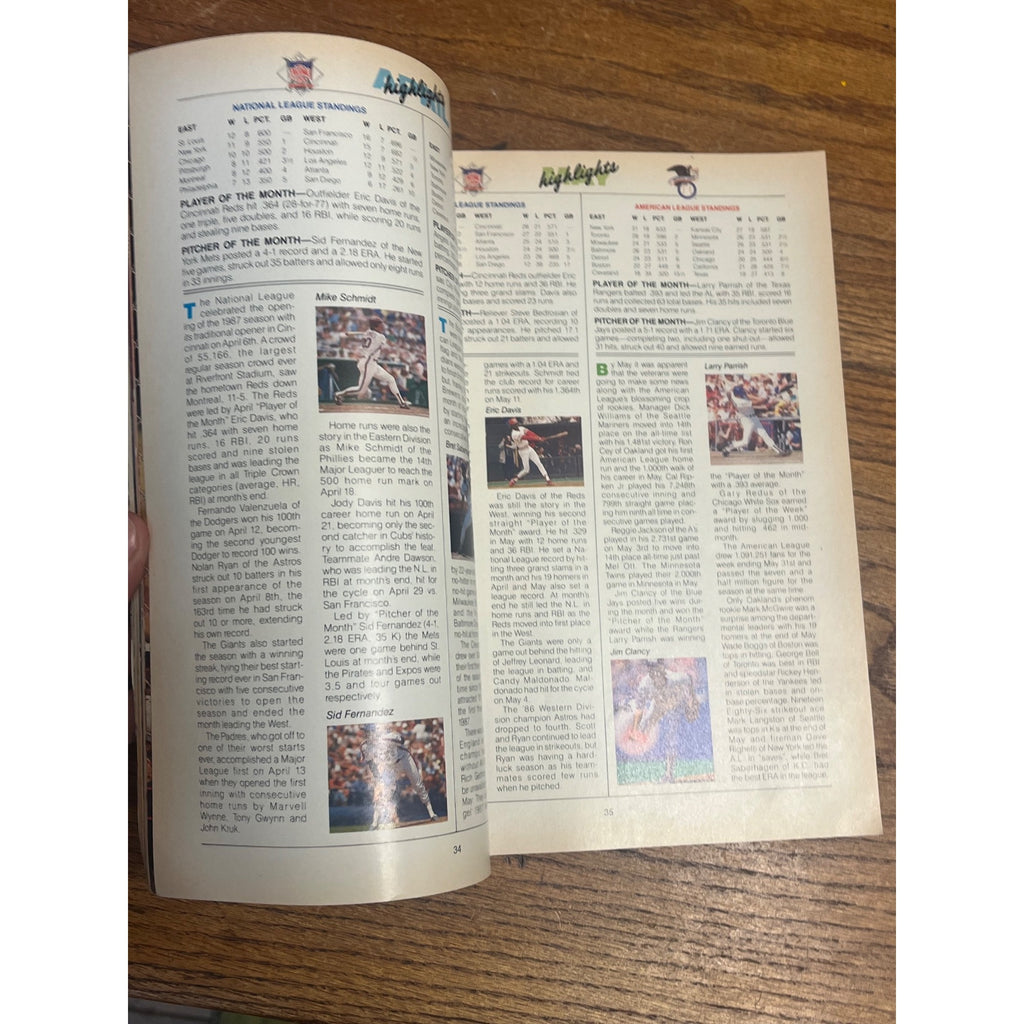 Vintage 1987 MLB Baseball World Series Program St Louis Cardinals Twins Original