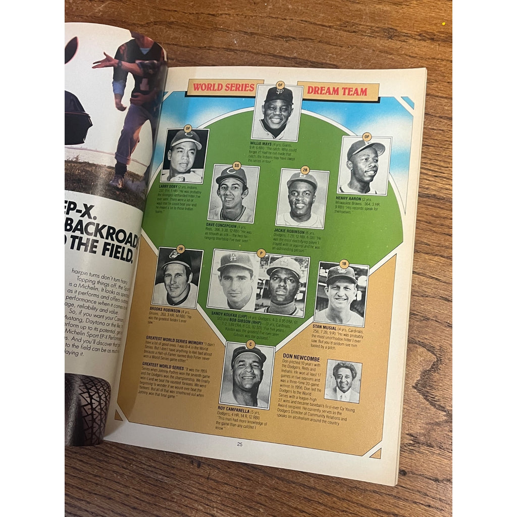 Vintage 1987 MLB Baseball World Series Program St Louis Cardinals Twins Original
