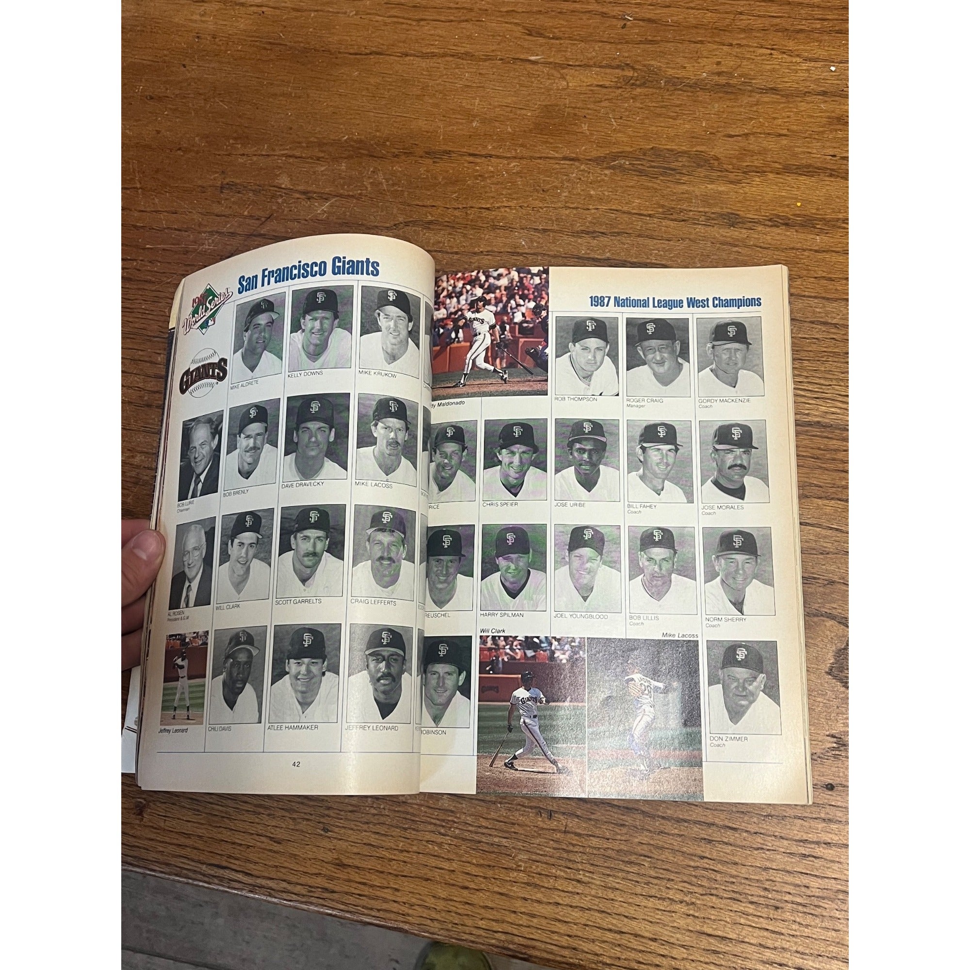 Vintage 1987 MLB Baseball World Series Program St Louis Cardinals Twins Original