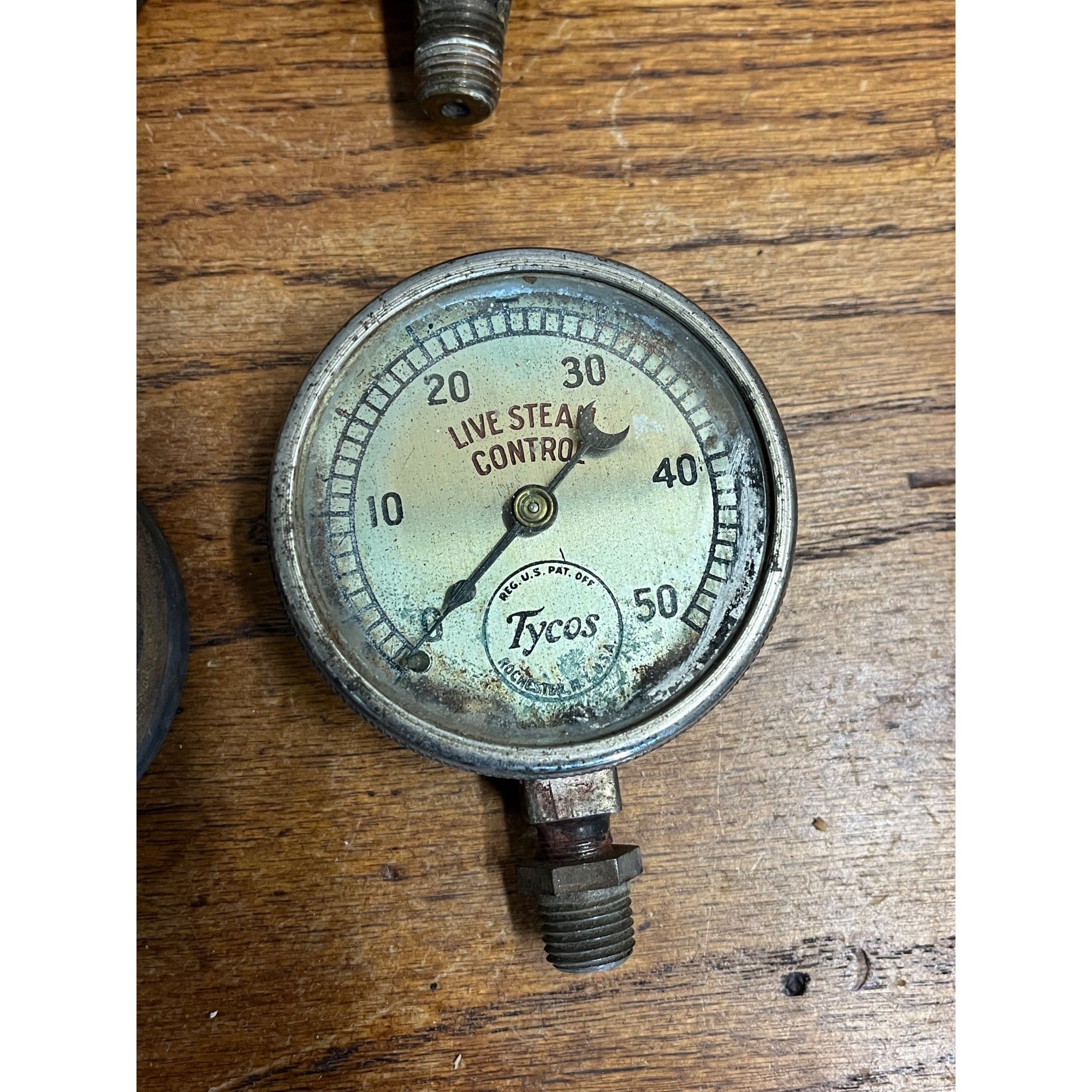 Antique Steampunk Pressure Gauge Lot Tagliabue, Jas P. Marsh, Tycos Live Steam +