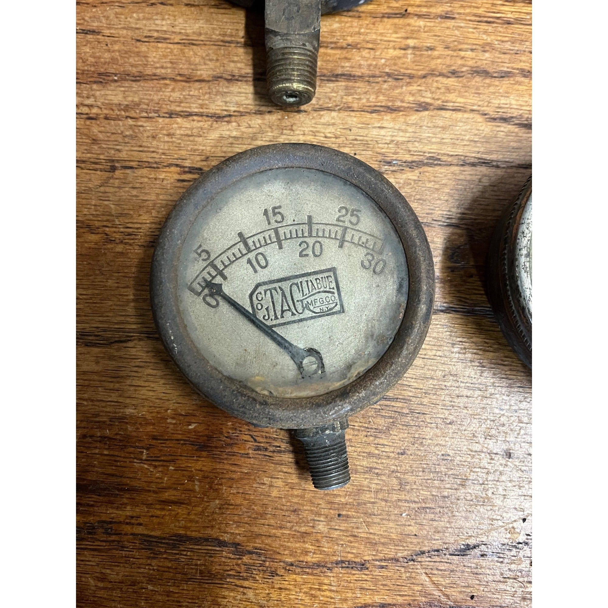 Antique Steampunk Pressure Gauge Lot Tagliabue, Jas P. Marsh, Tycos Live Steam +