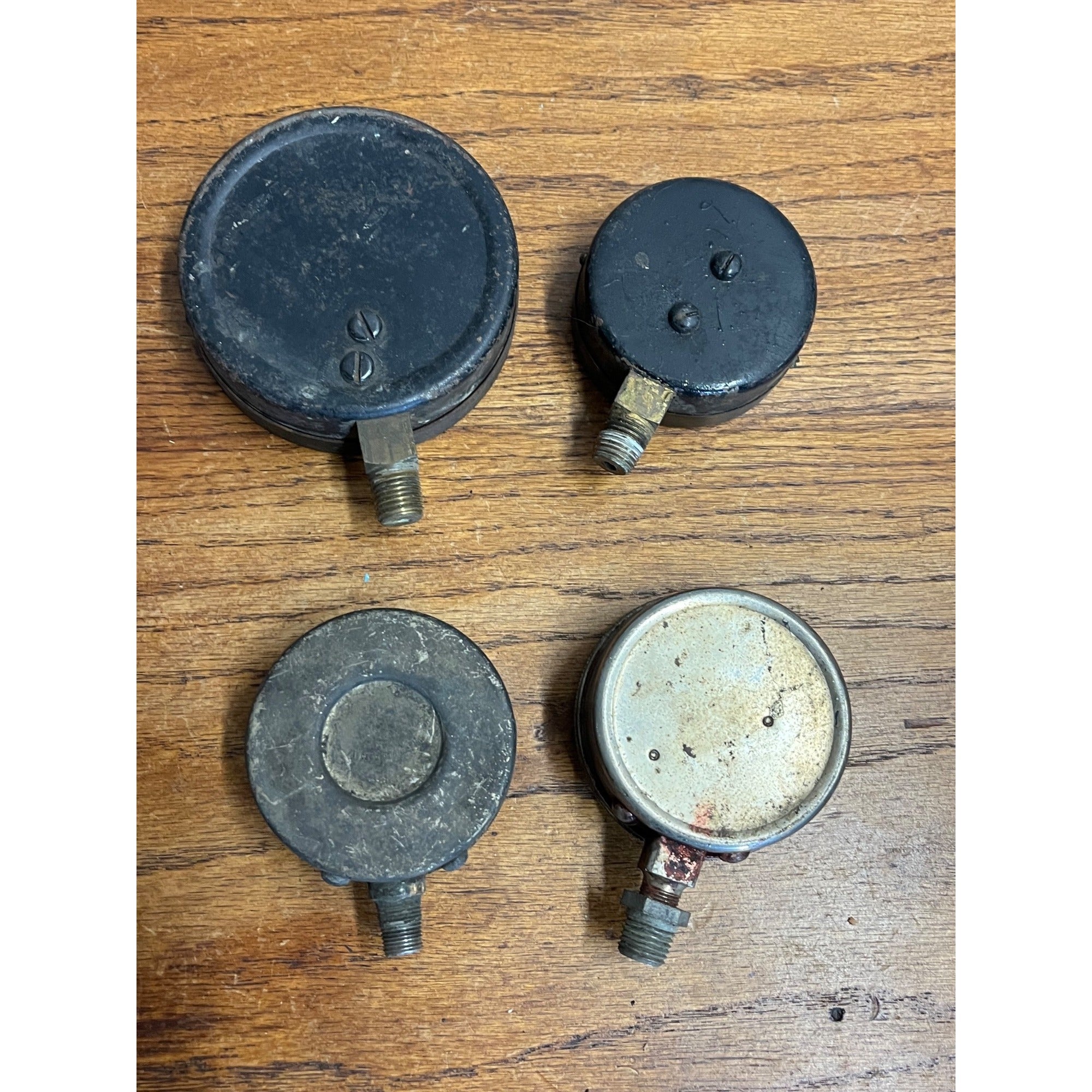 Antique Steampunk Pressure Gauge Lot Tagliabue, Jas P. Marsh, Tycos Live Steam +