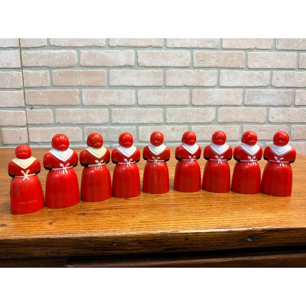 Vintage Aunt Jemima Plastic Spice Containers