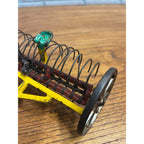 Antique Arcade Cast Iron Dump Hay Rake #703 Farm Implement Original Paint