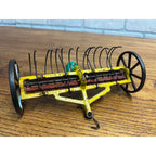 Antique Arcade Cast Iron Dump Hay Rake #703 Farm Implement Original Paint