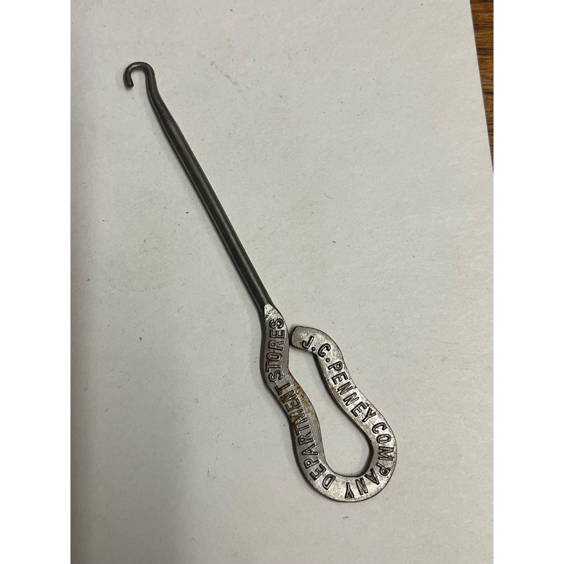 Vintage 1920s J.C. Penney Department Stores Advertising Shoe Button Hook