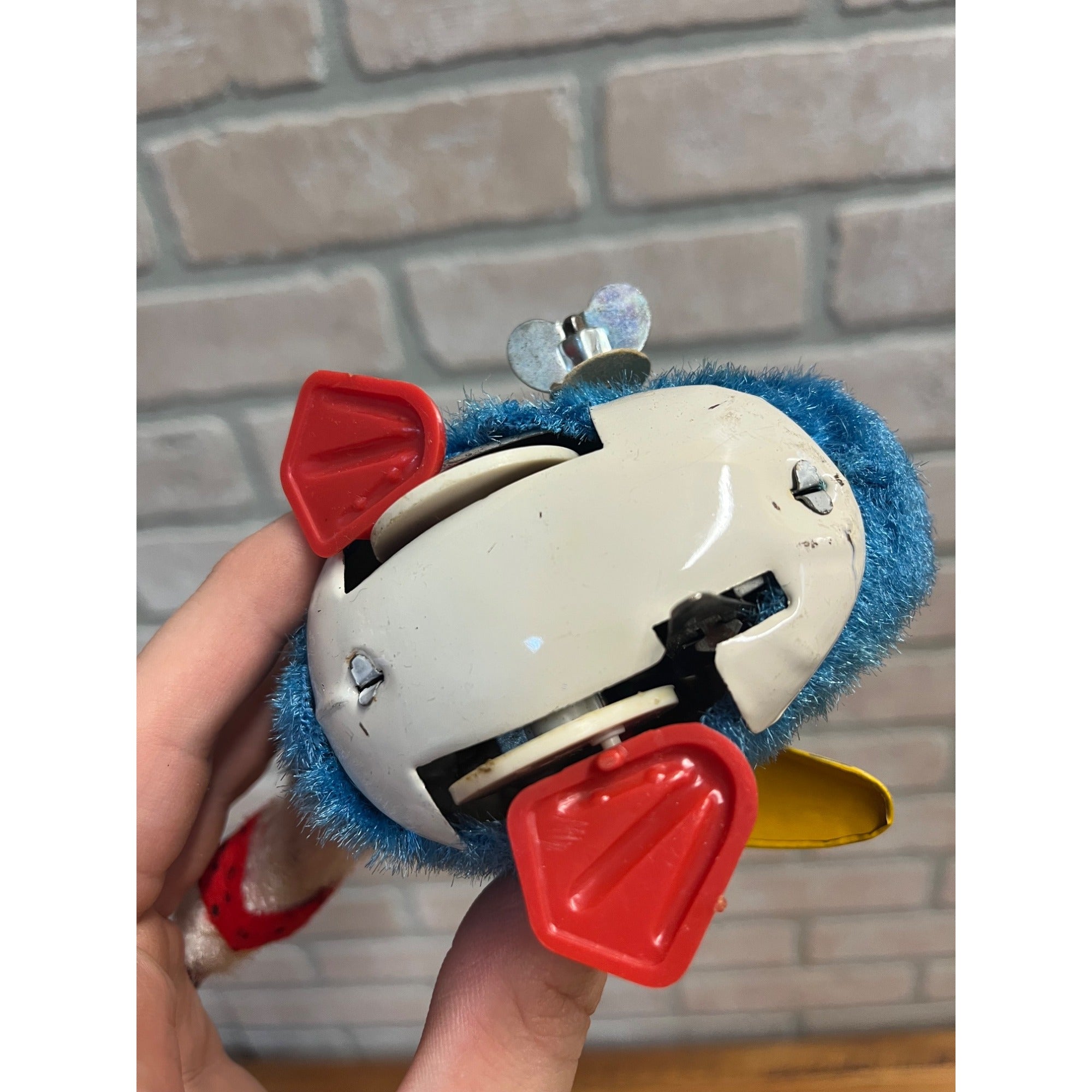 RARE Vintage 1960s Mother Goose Windup Child's Toy w/ Box Nomura Japan