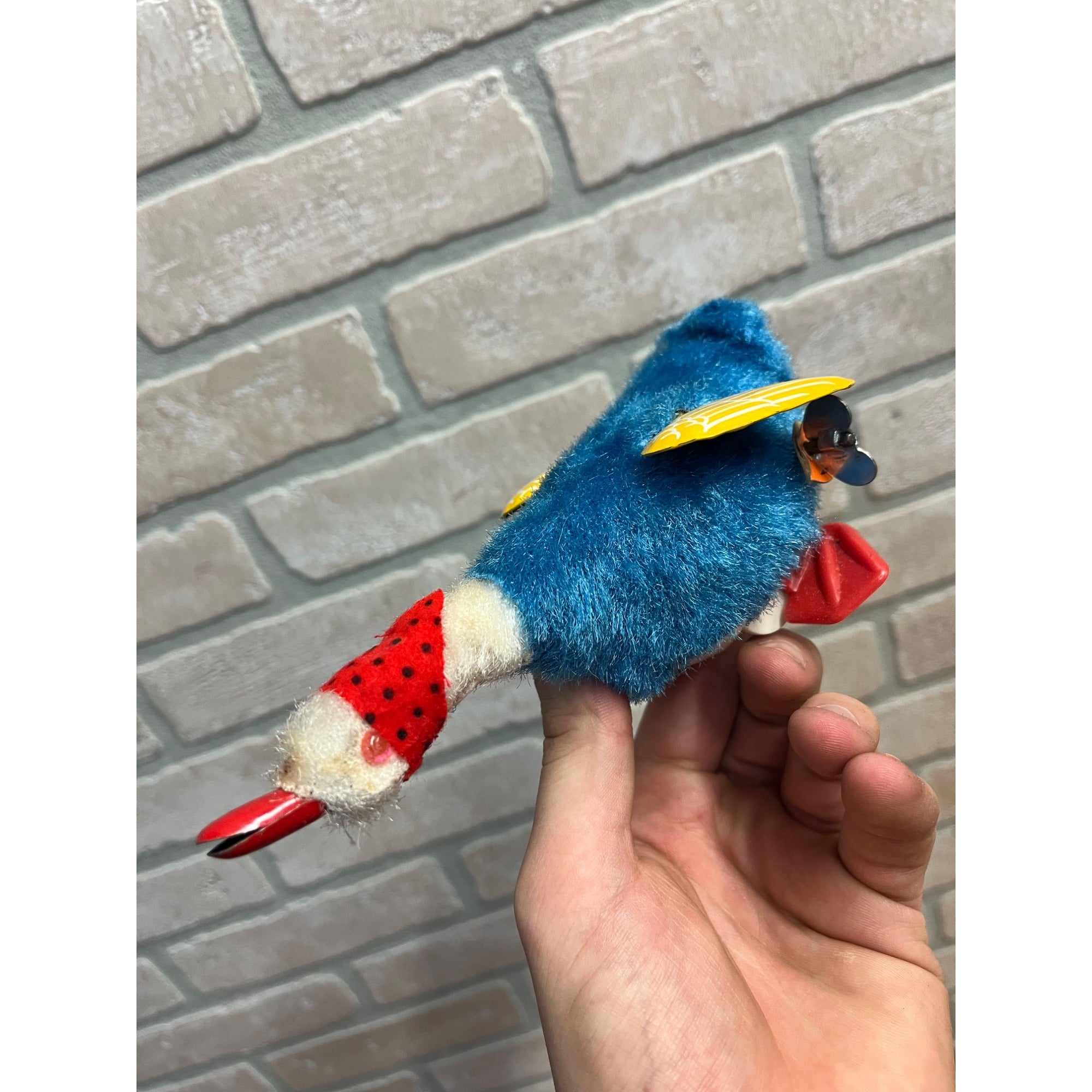 RARE Vintage 1960s Mother Goose Windup Child's Toy w/ Box Nomura Japan