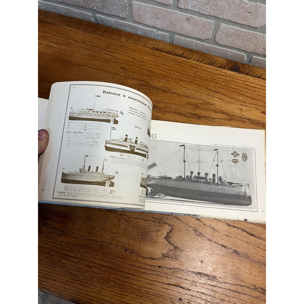 Les Bateaux Jouets (Toy Boats) Book Collectors Guide Jacques Mallet French Book