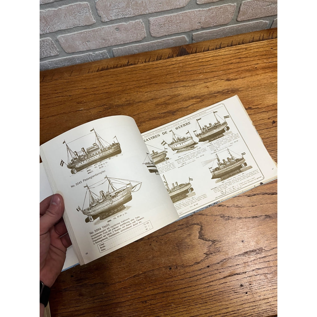 Les Bateaux Jouets (Toy Boats) Book Collectors Guide Jacques Mallet French Book