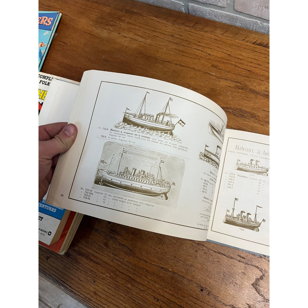 Les Bateaux Jouets (Toy Boats) Book Collectors Guide Jacques Mallet French Book
