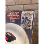 Rare Vintage Official Skylab Survival Kit 1979 Mint Sealed on Header Card White