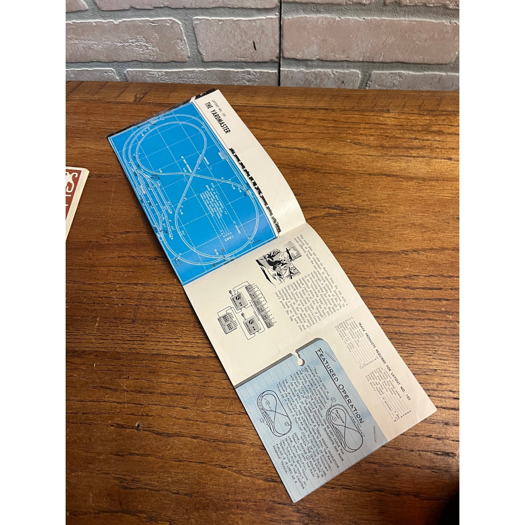 Atlas Blueprints For Snap Track HO Layouts 1960 Model Train Guide