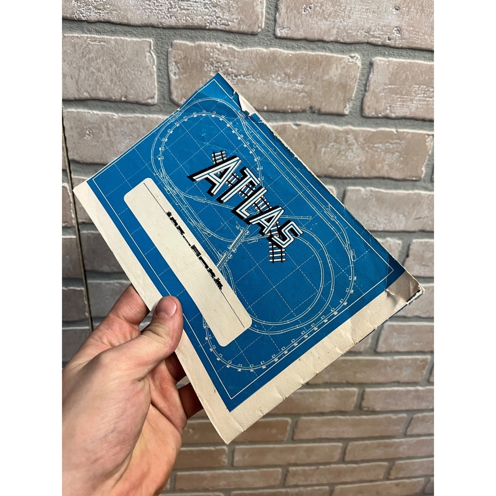 Atlas Blueprints For Snap Track HO Layouts 1960 Model Train Guide
