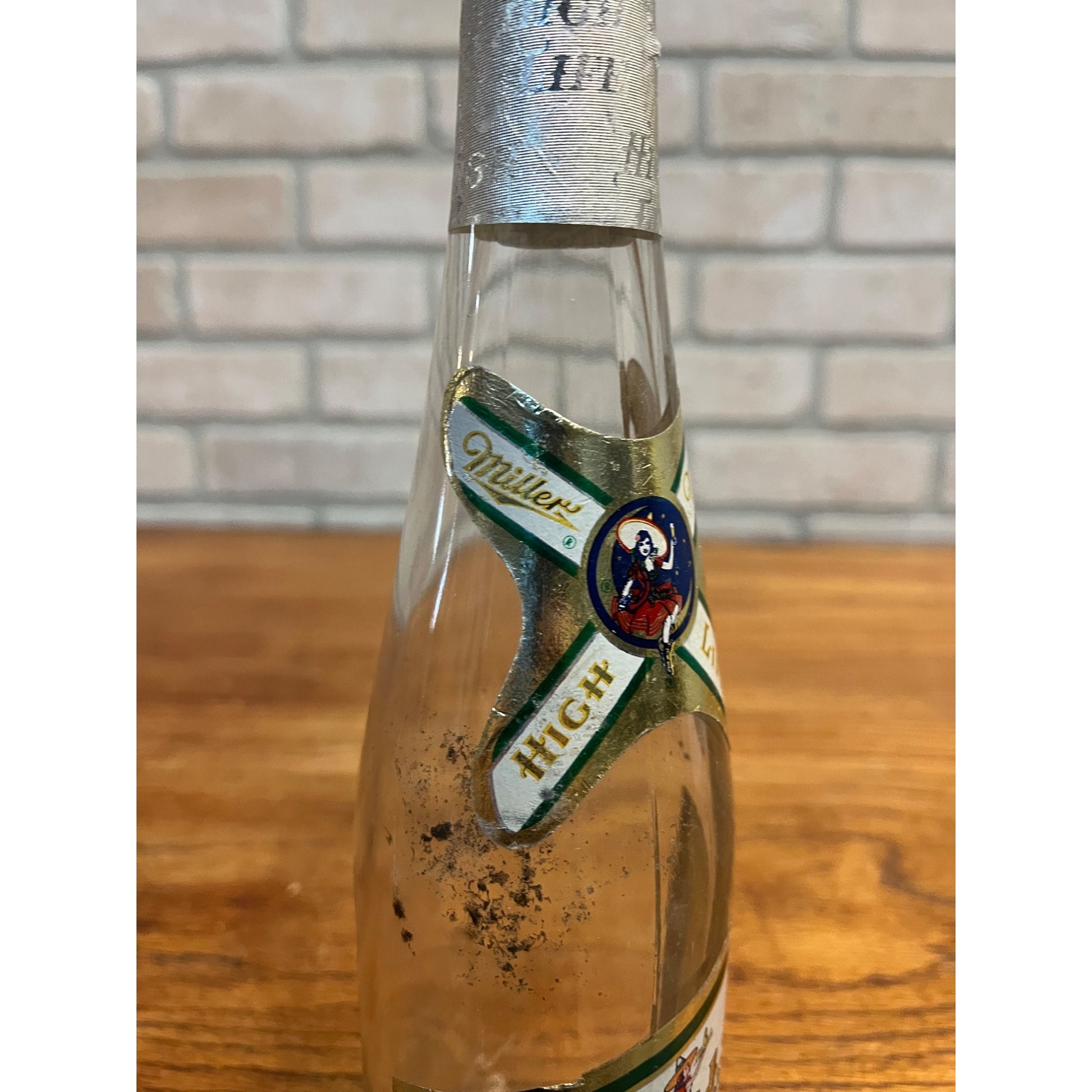 Vintage 1940s Miller High Life Beer Label Bottle IRTP Milwaukee Wisconsin WI Wis