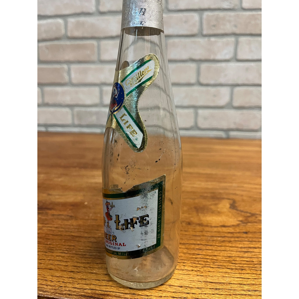Vintage 1940s Miller High Life Beer Label Bottle IRTP Milwaukee Wisconsin WI Wis