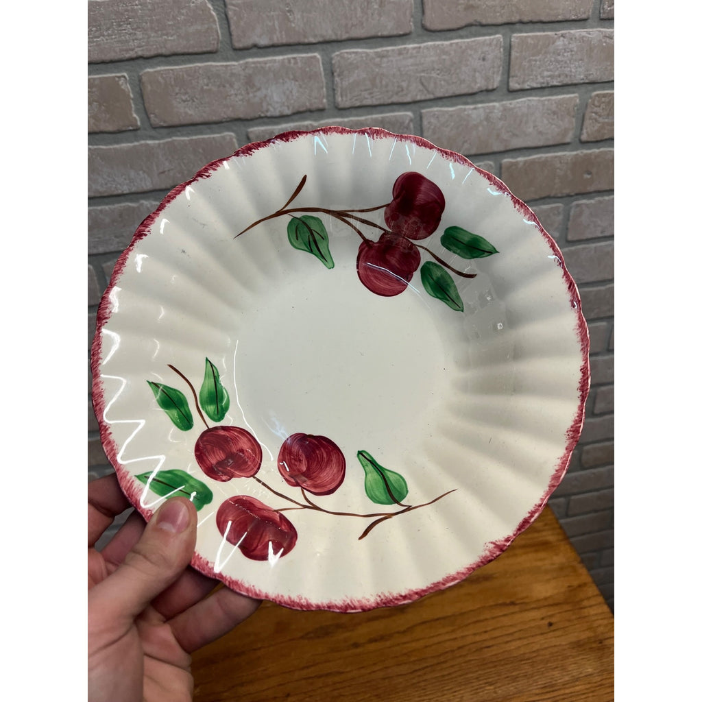Vintage Blue Ridge Southern Potteries "Crab Apple" Vegetable Serving Bowl 9.5"