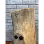 Primitive Hand Carved Wooden Dough Bowl Trencher Farmhouse Rustic Maple AAFA