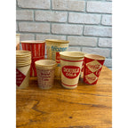 Huge Lot of Soda Wax Advertising Cups Coca Cola Fountain 1950s-1970s