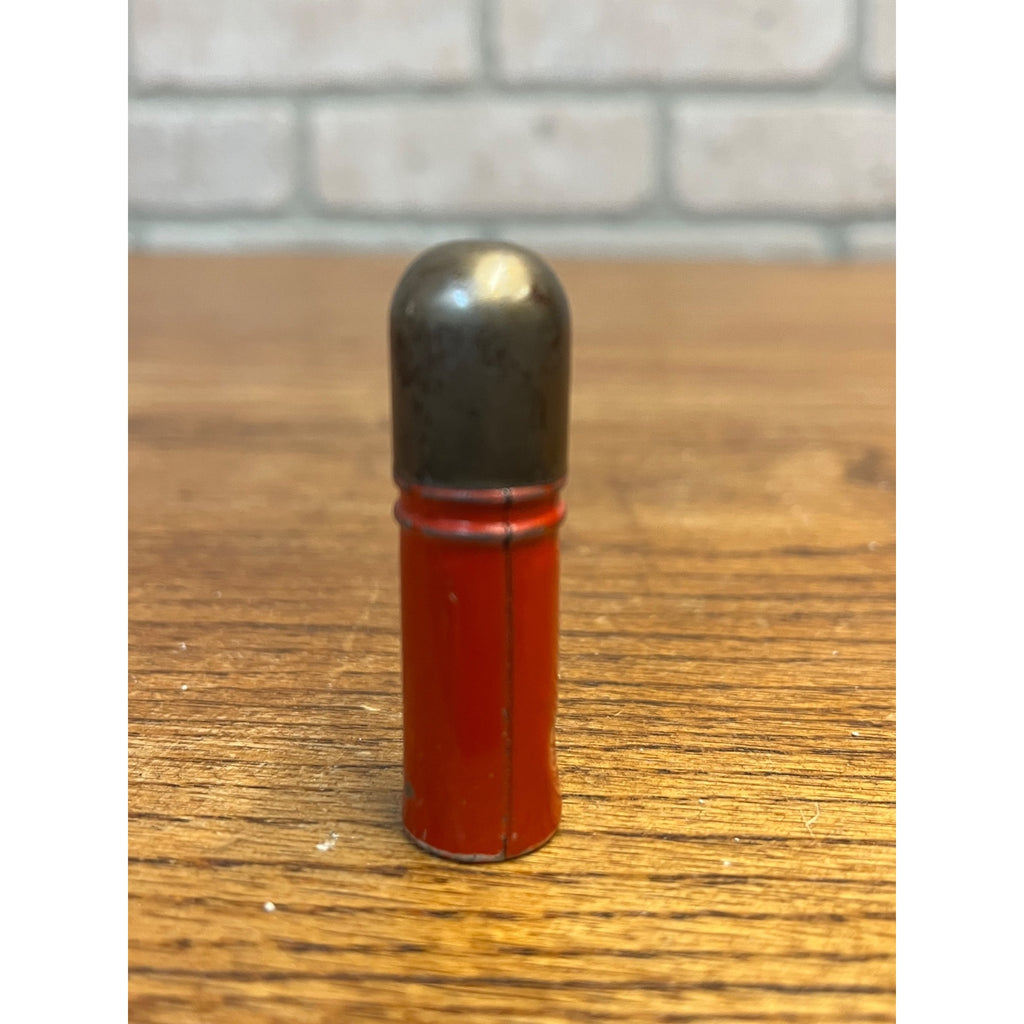 Vintage Red and Silver Tin Tube of Beauty Maid Bob Bobby Pins