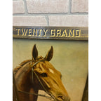 RARE Vintage HTF Twenty Grand Cigarettes Cardboard Litho Advertising Sign