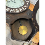 Original 1920s Duffys Malt Whiskey Advertising Wall Clock Sign New Haven Vintage