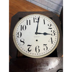 Original 1920s Duffys Malt Whiskey Advertising Wall Clock Sign New Haven Vintage